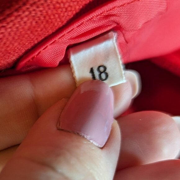 Vintage The Fashion Place Red Blazer Size 18 - Picture 7 of 13